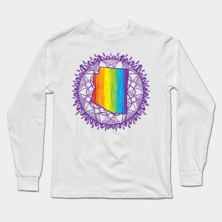 Arizona Mandala Pride Long Sleeve T-Shirt